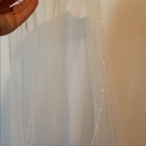 Wedding veil from sposabella bridal . Worn once . Smoke free home